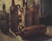 Vincent Van Gogh Still Life with Three Beer Mugs (nn04) USA oil painting artist
